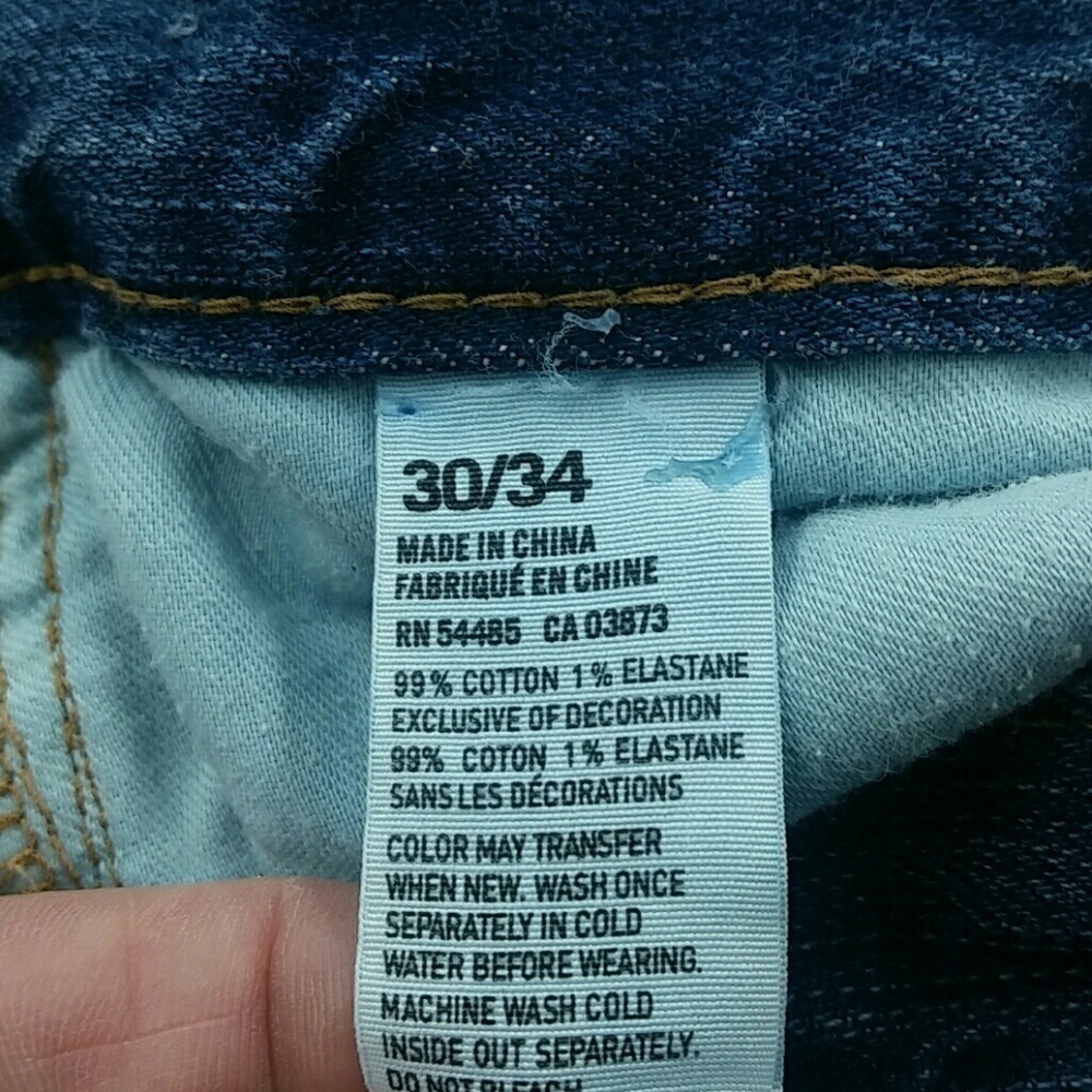 AMERICAN EAGLE l Skinny Dark Wash High Rise B3 - Picture 7 of 7